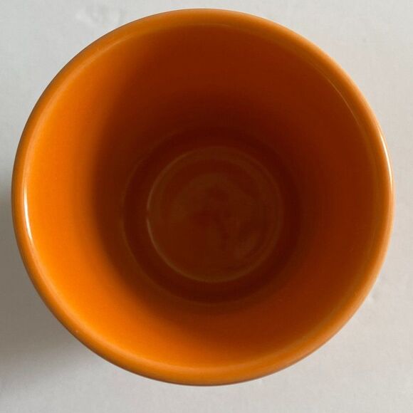 Fiestaware Tangerine Discontinued 6.5oz Tumbler - Picture 4 of 4